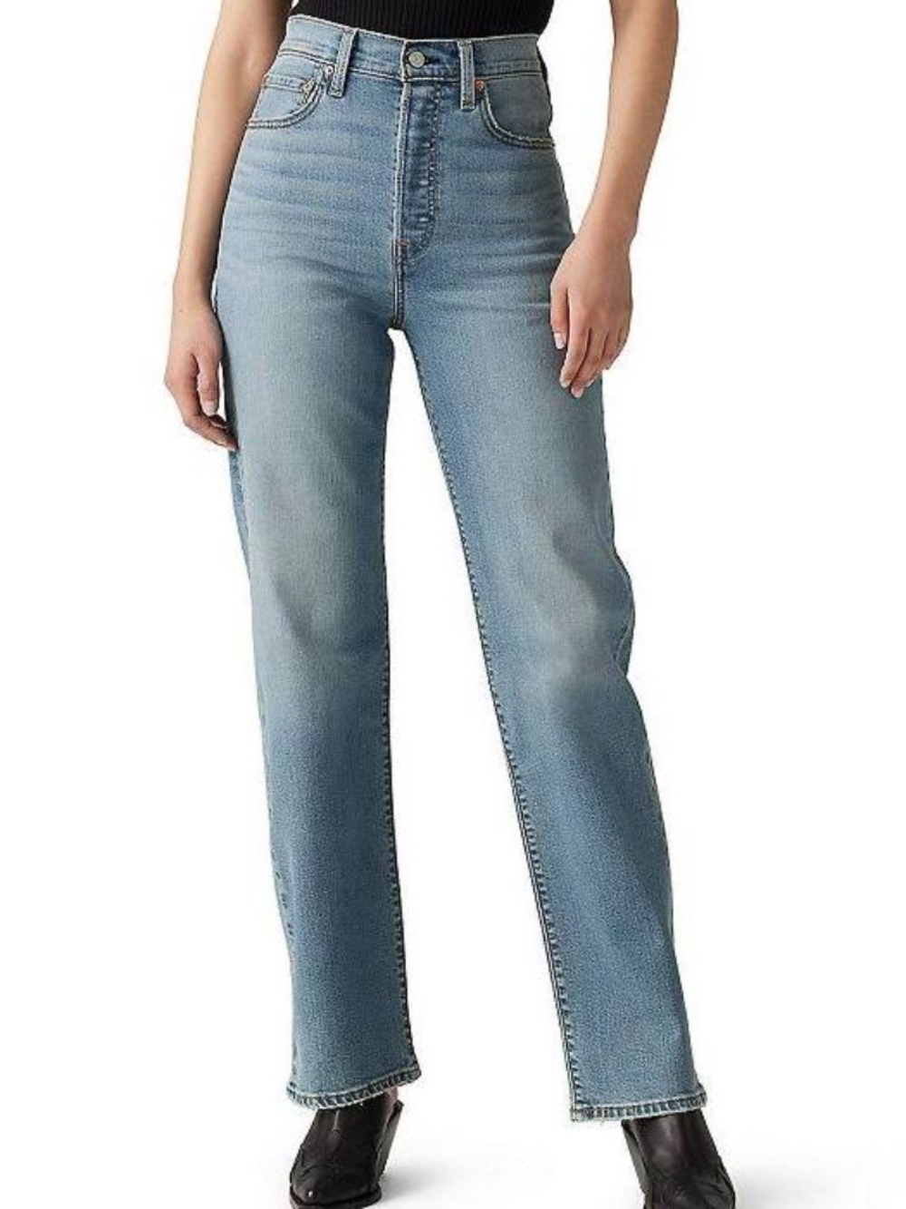 Levi’s High Waisted Straight Jeans